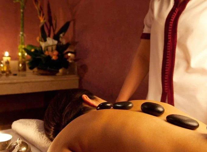 Agadir : Traditional hammam at Argan Palace