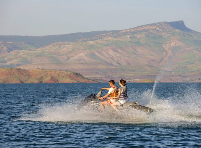 Bin El Ouidane : Jet ski
